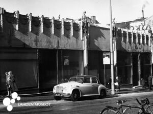 Lahden City, kuvattu 12.3.1955. Kuvan lähde: Lahden kaupunginmuseon kuva-arkisto.